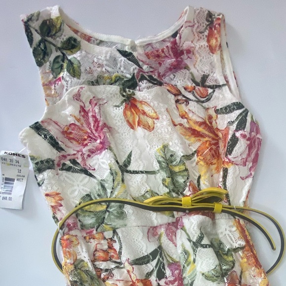 Knitworks Other - Sleeveless Dress With Belt